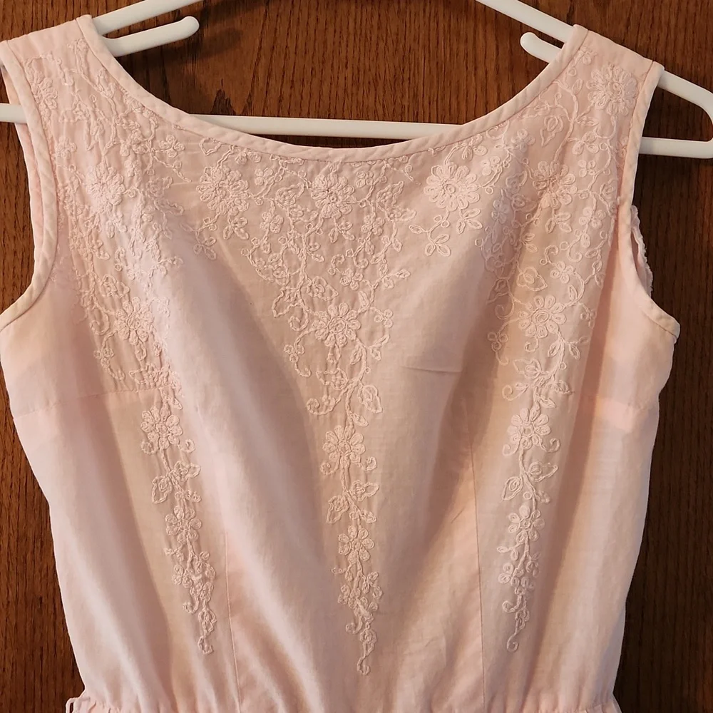 Vintage Susan Ross Sleeveless Dress - Appr Size XS/Small - Picture 2 of 7